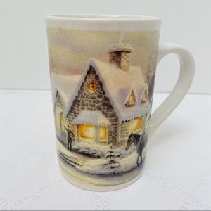 Memories of Christmas 2001 Thomas Kinkade Mug
